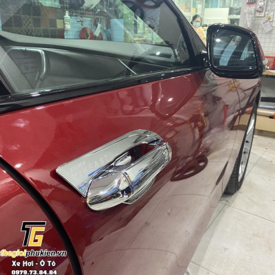 Bộ ốp tay nắm cửa, hõm cửa xe Vinfast Lux A2.0 mạ Crom