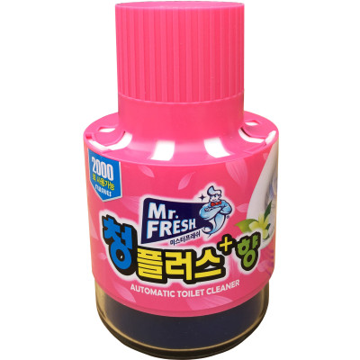 Combo 5 chai tẩy diệt khuẩn bồn cầu, toilet hương hoa ly Mr.Fresh Korea 180g