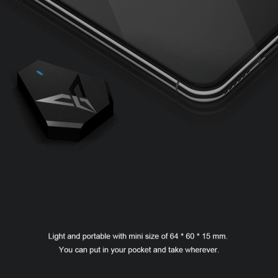 Cổng chuyển đổi Flydigi Q1 nhỏ gọn,  Độ trễ thấp, bluetooth 4.0 Tương thích với bàn phím, chuột