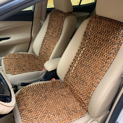 Lót đàn ghế ô tô hạt gỗ Hương  ( hình thật )