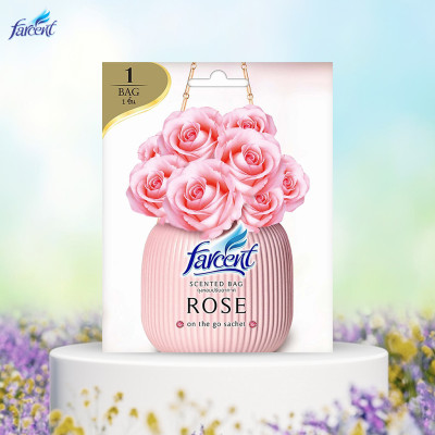 THÙNG 72 Túi thơm tủ quần áo khử mùi, chống ẩm Farcent (Hương Ban Mai/Hoa Hồng /Hoa Oải Hương) 10g