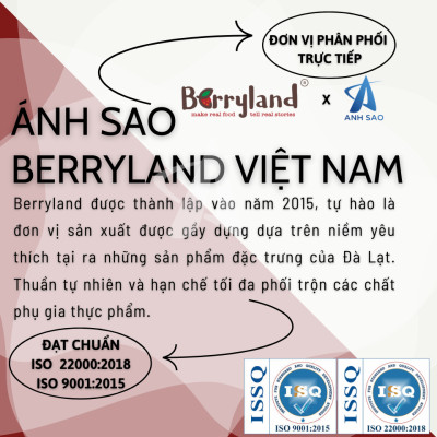 Nước cốt hoa Atiso đỏ BerryLand 500ml
