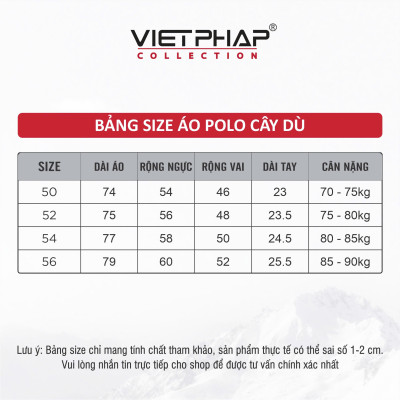 Áo Polo Nam VIỆT PHÁP Form Luxury -  Thun Cây Dù Trơn, lịch lãm, sang trọng  22813