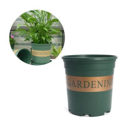 Châu nhựa Monrovia - cao 20cm - đường kính 20cm - Cây giả, hoa lụa Decor trang trí nhà cửa