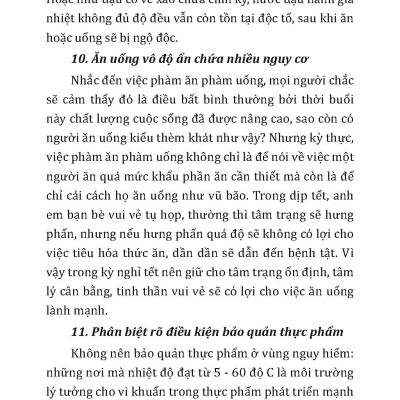 Phòng Tránh Tai Nạn Về Thực Phẩm - Vietnambook