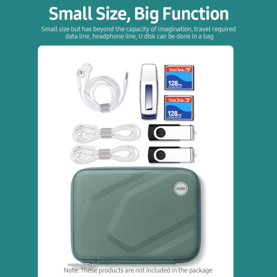 
Túi Đĩa Cứng Mờ BUBM Dung lượng lớn vải Không thấm nước Dễ mang theo Chống mài mòn