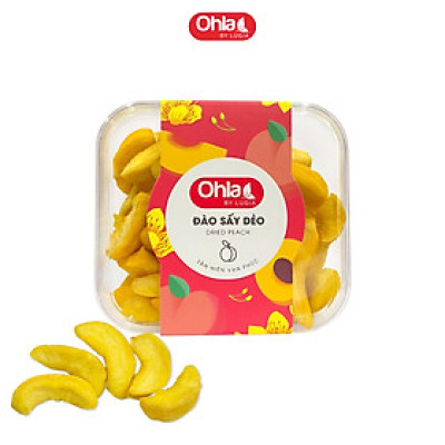 Hộp đào sấy dẻo Ohla 200g