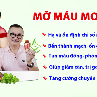 Combo 3 Tặng 1 Hộp Mỡ Máu Motarin Giúp Ổn Định Mỡ Máu Cao Hiệu Quả
