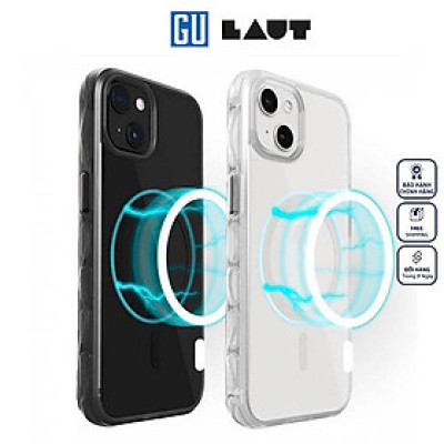 Ốp LAUT Crystal Matter (IMPKT) Tinted MaSafe Dành Cho iPhone 13 Series Các Nút Xúc Giác Được Lựa Chọn Giúp Tăng Độ Bền Hàng Chính Hãng