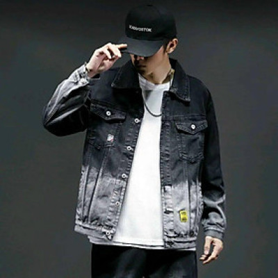 Áo khoát jean nam đẹp DOSAYND bao đẹp phong cách-A3007