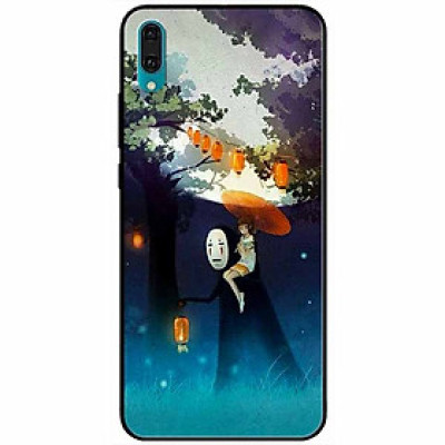 Ốp lưng dành cho Huawei Y7 Pro 2019 mẫu Thiếu Nữ Dù Vàng
