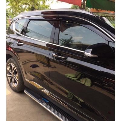 VÈ CHE MƯA DÀNH CHO SANTAFE INOX CAO CẤP 2019-2020-2021 