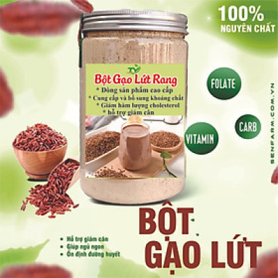 Bột gạo lứt nguyên chất rang thủ công FTAKY