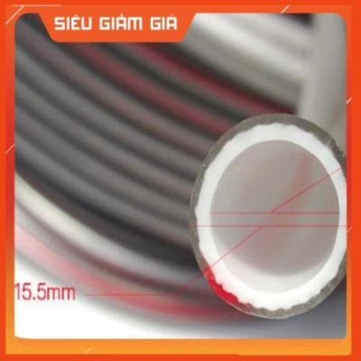 Bộ dây vòi xịt nước rửa xe, tưới cây . tăng áp 3 lần, loại 7m, 10m 206701-2 đầu đồng,cút đồng+ tặng mở chai