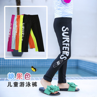 QUẦN BƠI DÀI CHO BÉ VẢI THUN LẠNH CO GIÃN, MỀM MẠI