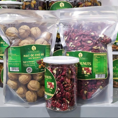  Óc Chó Đỏ  Nhân  (hũ 250gr)