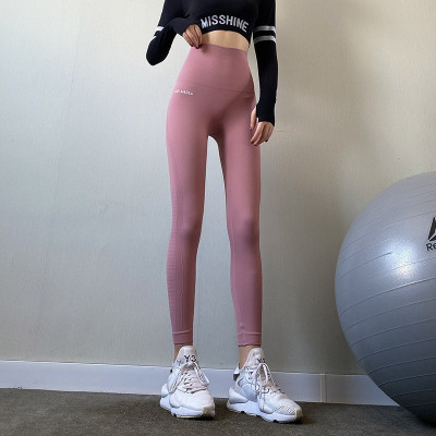 Quần tập gym yoga legging nữ cạp cao vải 2 lớp nâng v3 tôn dáng cao cấp