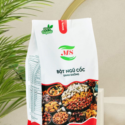 Ngũ cốc dinh dưỡng cao cấp - MS - (1kg/2 gói) - Bột ngũ cốc tăng cân, lợi sữa - 18 loại đậu & hạt