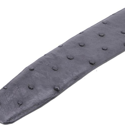 Thắt Lưng Nam Da Đà Điểu Bản Lớn Da Hột Đầu Kim Huy Hoàng HT4438 - Đen