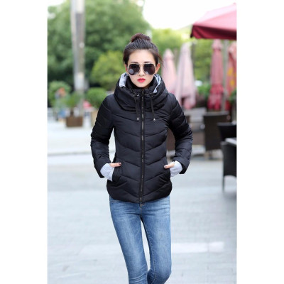 ÁO PHAO NỮ CHẦN BÔNG 3 LỚP CỔ CAO