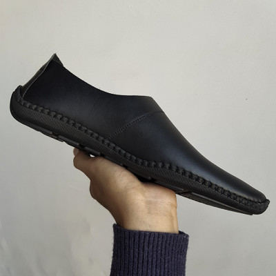 Giày Lười Da Nam Đế Khâu Mã SEN05