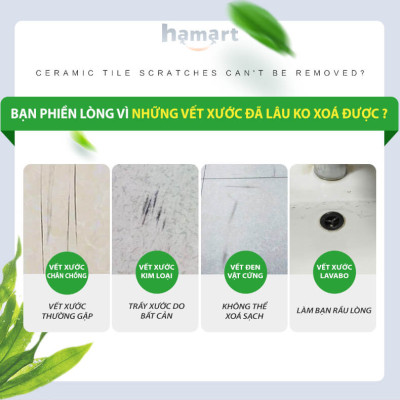 Dung Dịch Làm Sạch Vết Xước Sàn Gạch Men Lát Nền Nhà LKB 260ml Tẩy Mạnh Mẽ Hiệu Quả Tiện Lợi