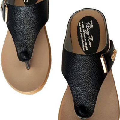 Dép Xỏ Ngón Nữ BIGGBEN Da Bò Thật Cao Cấp DXN02