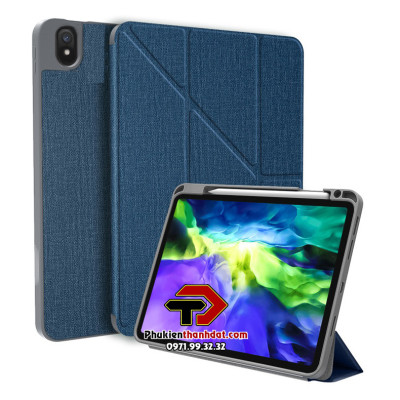 Bao da chống sốc cho iPad 10 2022 10.9 inch chính hãng Mutural có ngăn để bút - Hàng chính hãng