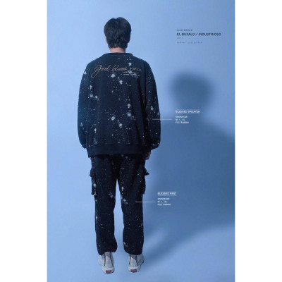 Quần Dài Thun RANV RBAE BLESSED Đen