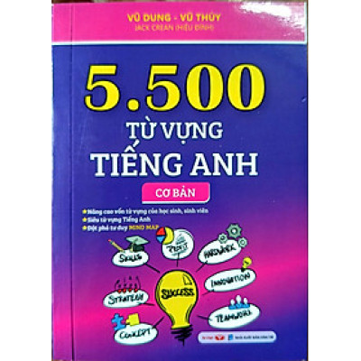 5.500 từ vựng Tiếng Anh cơ bản