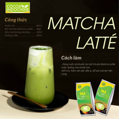 Combo Bột trà sữa (Matcha, Vanilla, Hazelnut)