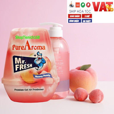 Combo 3 hộp Sáp thơm  Pure Aroma 180g hương hoa hồng