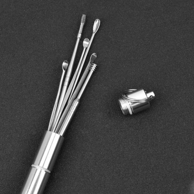 Dụng Cụ Lấy Ráy Tai Chuyên Nghiệp 6 và 8 Món Kèm Hộp - Hàng Loại 1 - CHính Hãng MINIIN