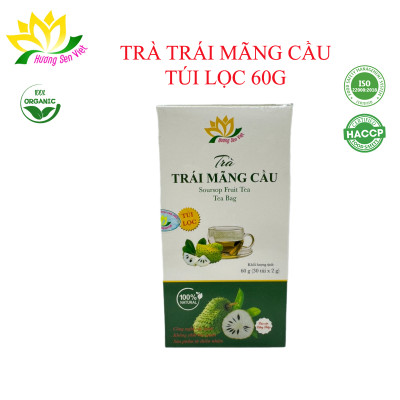 TRÀ TRÁI MÃNG CẦU TÚI LỌC HỘP 60G - HƯƠNG SEN VIỆT