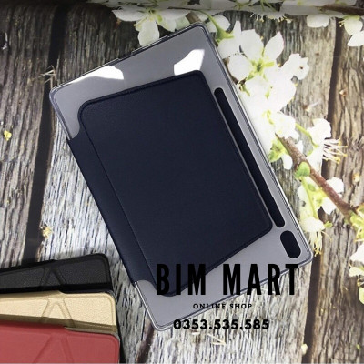 Bao da dành cho Samsung Tab S9/S9 Plus/S9 Ultra ONJESS lưng silicon - Hàng Chính Hãng (Tặng 2 túi PVC đựng thẻ ATM)