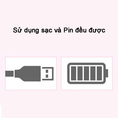 Máy se triệt lông măt - Công cụ tẩy lông mặt hiện đại dòng cao cấp có thể dùng bằng Pin và sạc pin - SG665 