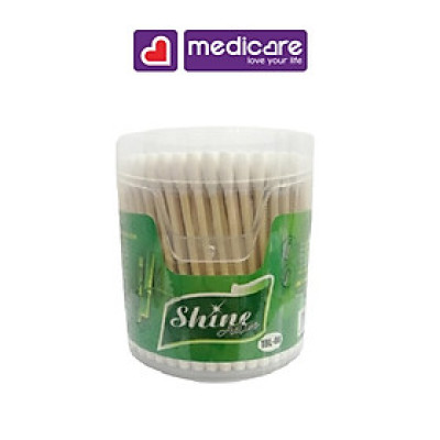 Tăm Bông Shine Active Thân Trúc TBL06 200c