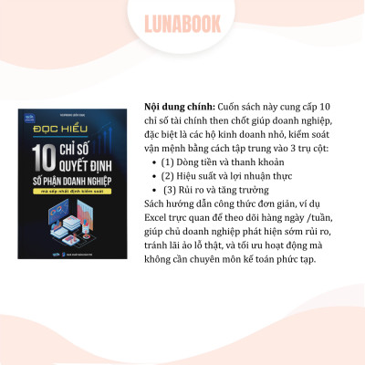 Combo 3 cuốn sách: 10 Chỉ số quyết định vận mệnh doanh nghiệp + 8 Cách huy động vốn + 12 Nguyên tắc làm ăn chung