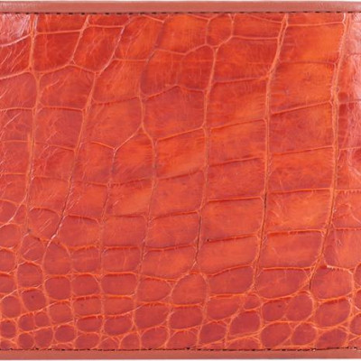 Bộ Ví & Thắt Lưng Nam Da Cá Sấu Huy Hoàng HT2203-HT4203 (23 x 11,5 cm) - Vàng