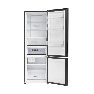 Freeship toàn quốc - Tủ lạnh ngăn đông dưới Aqua Inverter 324 lít AQR-B380MA(GM) - Bảo hành 2 năm - Hàng chính hãng