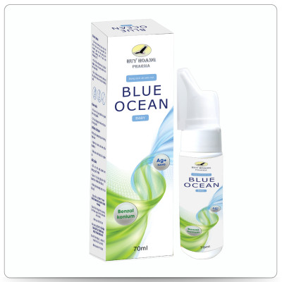 BLUE OCEAN BABY – Dung dịch xịt mũi hỗ trợ kháng khuẩn cho Bé (Chai 70ml)