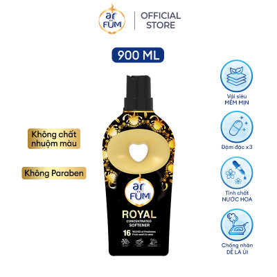 Nước Xả Vải Đậm Đặc ar FÜM Một Lần Xả Hương Nước Hoa Cao Cấp (900ml-1L)