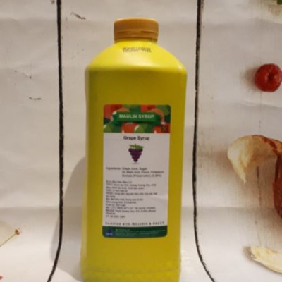 Siro Nho Maulin (MauLin Grape Syrup) Chai 2.5Kg - Nguyên liêu pha chế trà sữa hương thơm hảo hạng