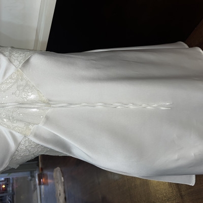 Váy Ngủ D536 Lụa Quảng Châu Mẫu Trơn Đơn Giản Xinh Xắn