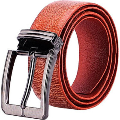 Thắt Lưng Nam Da Đà Điểu Bản Lớn Trơn Đầu Kim Huy Hoàng HT4432 - Vàng