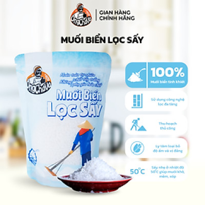 Muối Biển Lọc Sấy 325g thương hiệu Ông Chà Và – Hàng chính hãng
