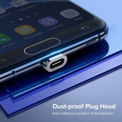 Ugreen UG60210ED023TK Đầu USB type C hít nam châm dùng chung cho dây USB từ tính - HÀNG CHÍNH HÃNG