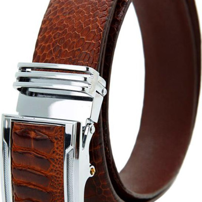 Thắt Lưng Nam Da Đà Điểu Huy Hoàng HT4404 - Nâu Đỏ