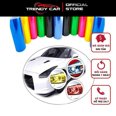 Decal dán trang trí pha đèn Xe máy Ngọc Trai / Tấm phim Dán pha đèn Xe Máy , Oto đủ màu!