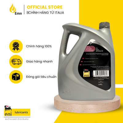 Nhớt láp / nhớt hộp số eni 80W90 4L (Nhập khẩu Ý)